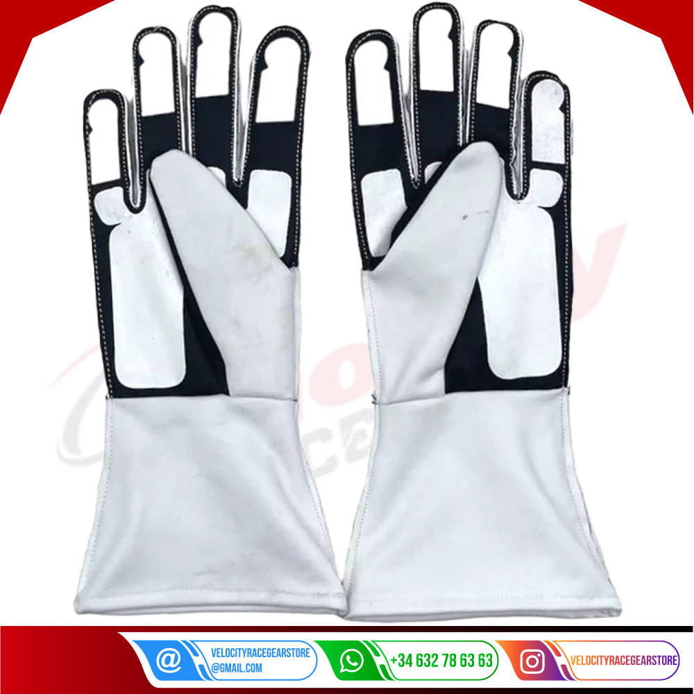 2018 Lewis Hamilton Mercedes F1 Replica Gloves - Velocity Racegear-2018 Lewis Hamilton Mercedes F1 Replica Gloves - Velocity Racegear-F1 Gloves