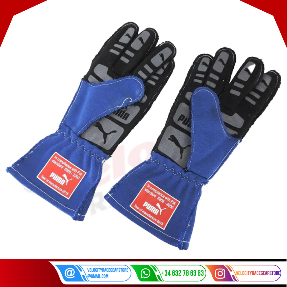 2018 Mercedes AMG Valtteri Bottas Formula One Race gloves - Velocity Racegear-2018 Mercedes AMG Valtteri Bottas Formula One Race gloves - Velocity Racegear-F1 Gloves