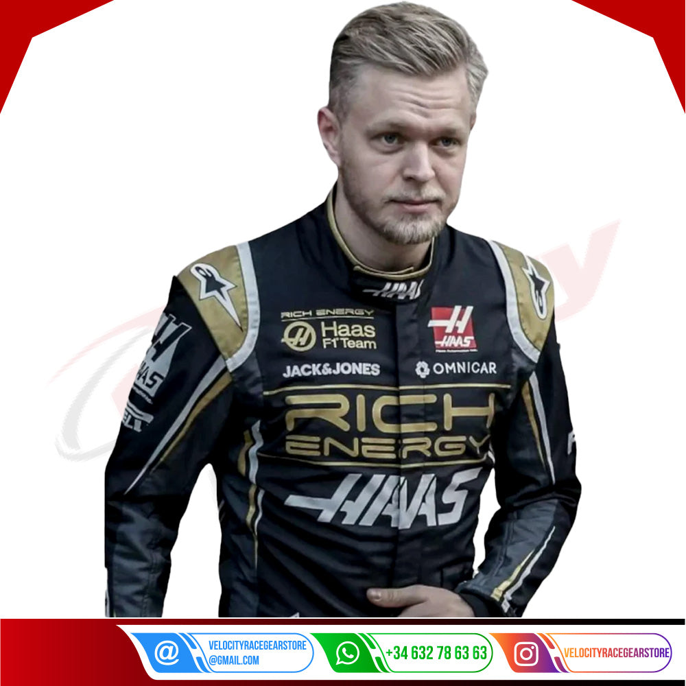 2019 Kevin Magnussen Haas F1 Race Suit - Velocity Racegear-2019 Kevin Magnussen Haas F1 Race Suit KIDS - Velocity Racegear-F1 Racing Suit