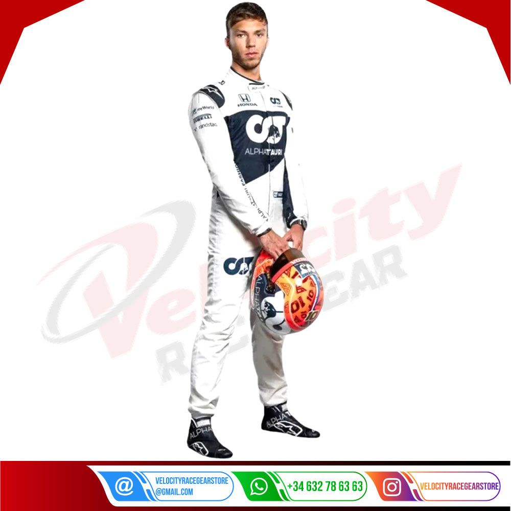 2021 AlphaTauri Pierre Gasly F1 Race Suit KIDS - Velocity Racegear-2021 AlphaTauri Pierre Gasly F1 Race Suit KIDS - Velocity Racegear-F1 Racing Suit
