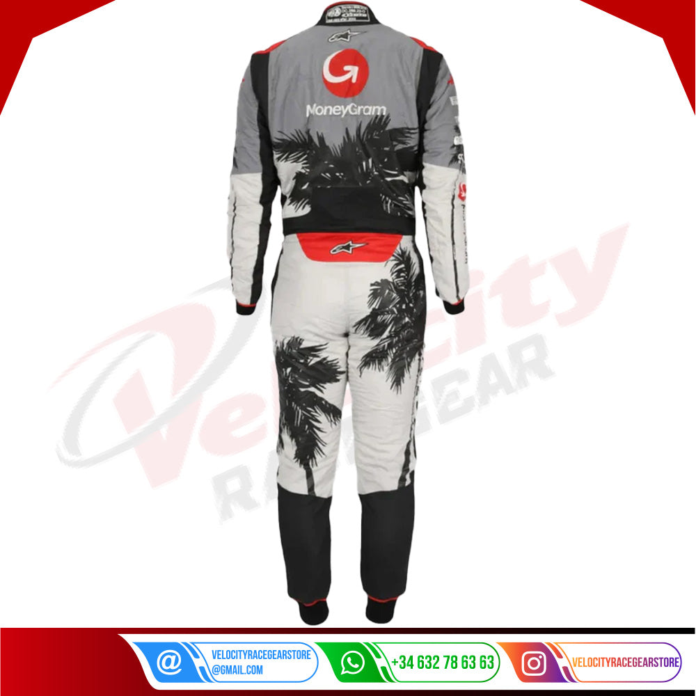 2023 Kevin Magnussen Haas F1 Team Race Suit  - Miami GP - Velocity Racegear-2023 Kevin Magnussen Haas F1 Team Race Suit KIDS - Miami GP - Velocity Racegear-F1 Racing Suit