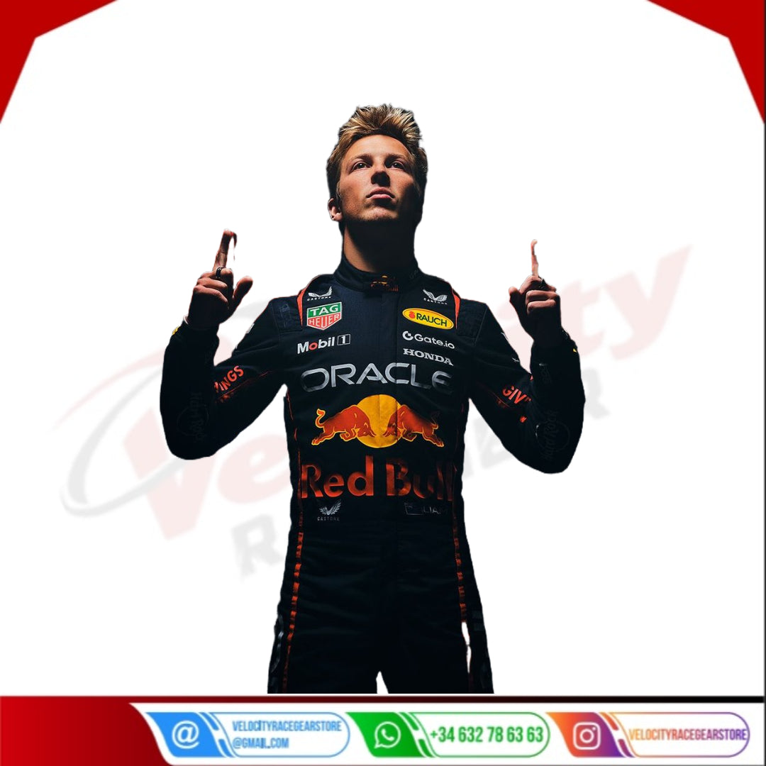 2025 Liam Lawson Oracle Red Bull Racing F1 racing suit - Velocity Racegear-null