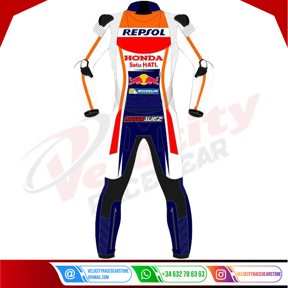 Alex Marquez Honda Repsol Race Leather Motogp 2020 - Velocity Racegear-null