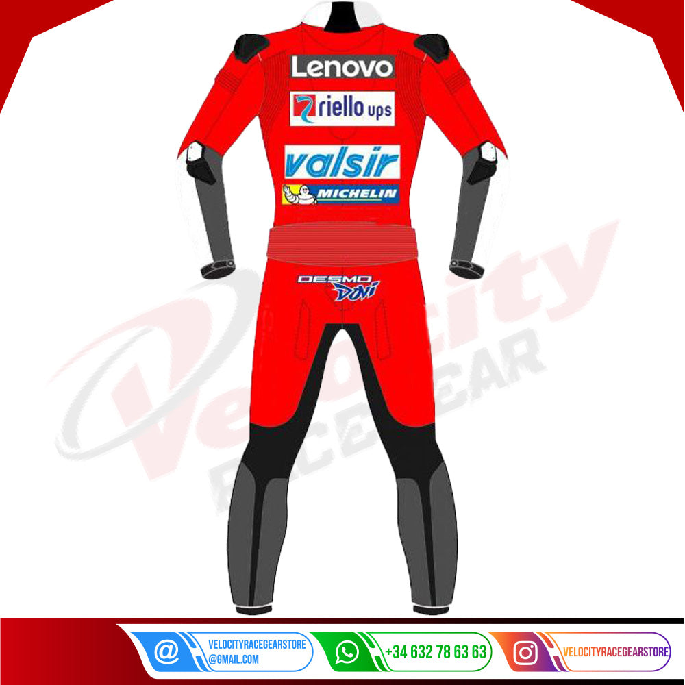 Andrea Dovizioso Ducati Motogp 2019 Suit - Velocity Racegear-null