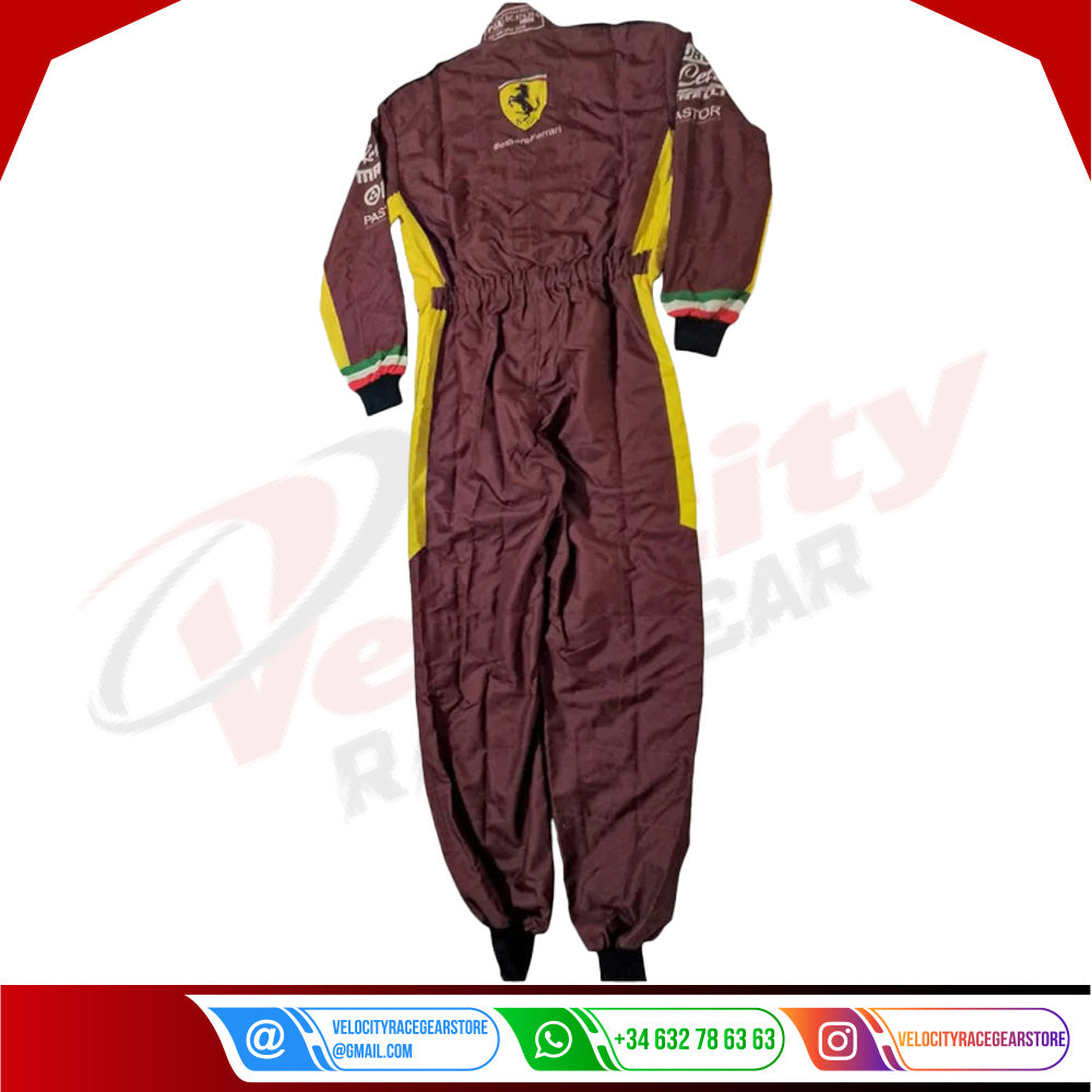Charles Leclerc Sebastian Vettel 2020 F1 Replica Race Suit - Scuderia Ferrari 1000s - Velocity Racegear-Charles Leclerc Sebastian Vettel 2020 F1 Replica Race Suit - Scuderia Ferrari 1000s - Velocity Racegear-F1 Racing Suit