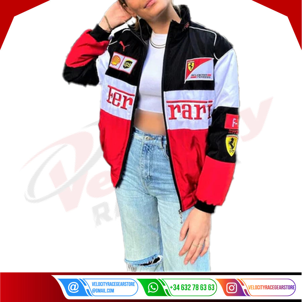 Ferrari F1 Vintage Jacket - Velocity Racegear-Ferrari F1 Vintage Jacket - Velocity Racegear-F1 jacket