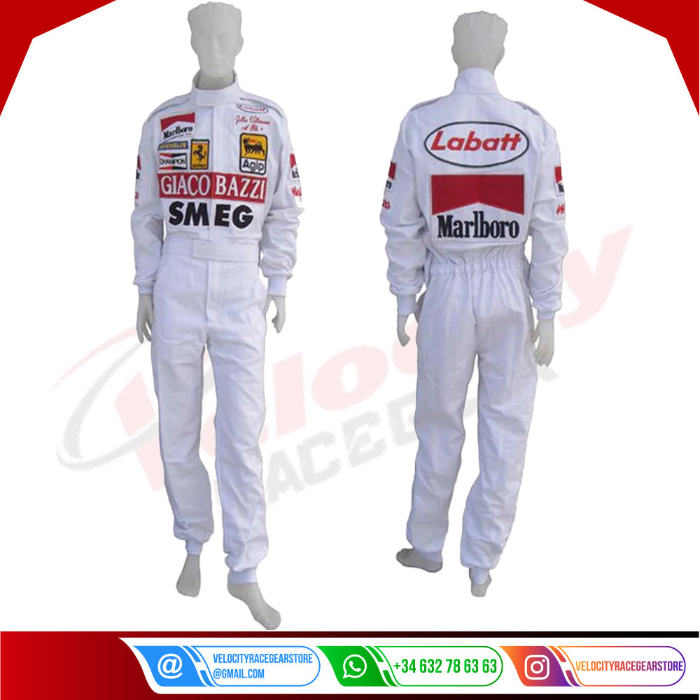Gilles Villeneuve 1980 Racing Suit Replica | Ferrari F1 | Dash Racegear