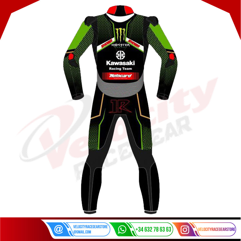 Jonathan Rea Kawasaki WSBK 2020 Racing Suit - Velocity Racegear-null