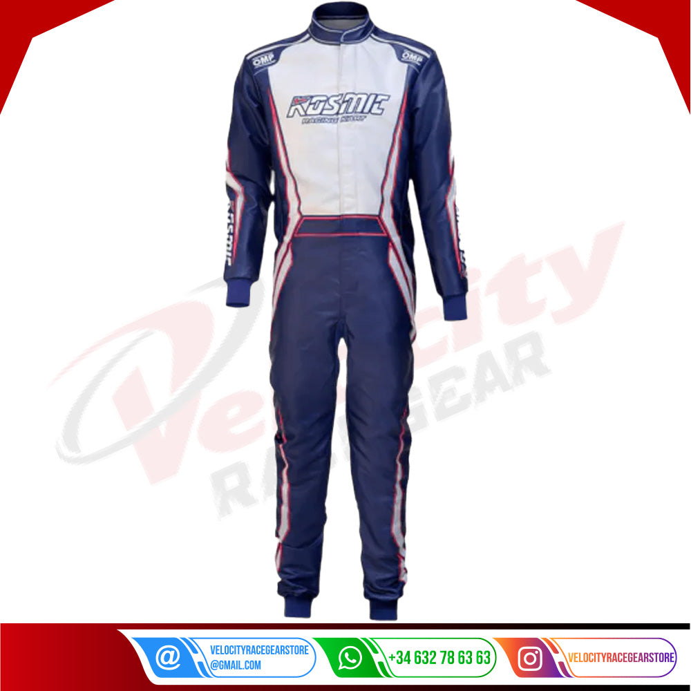 Kosmic Kart Race Suit OMP 2022 - Velocity Racegear-Kosmic Kart Race Suit OMP 2022 - Velocity Racegear-Kart Racing Suit