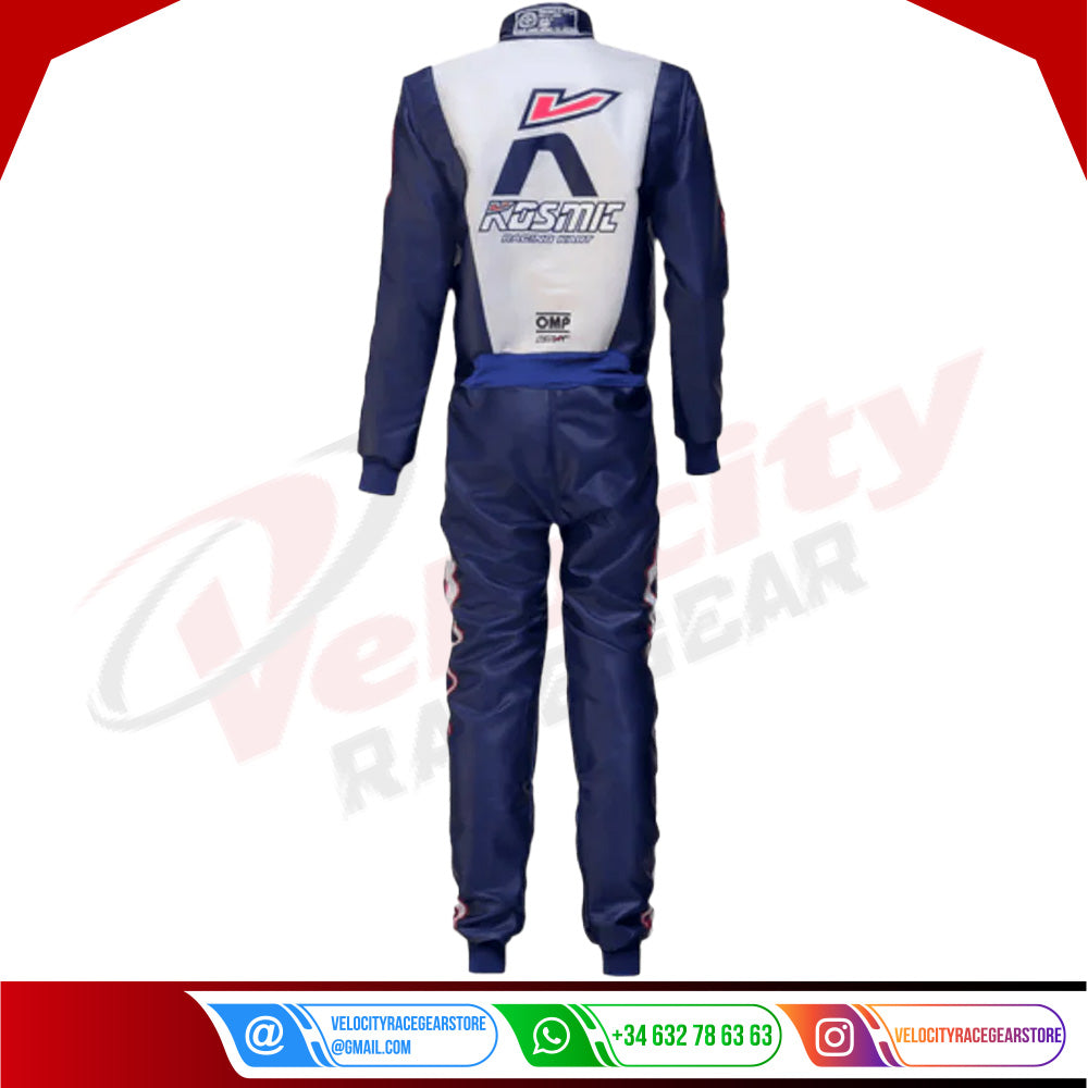 Kosmic Kart Race Suit OMP 2022 - Velocity Racegear-Kosmic Kart Race Suit OMP 2022 - Velocity Racegear-Kart Racing Suit