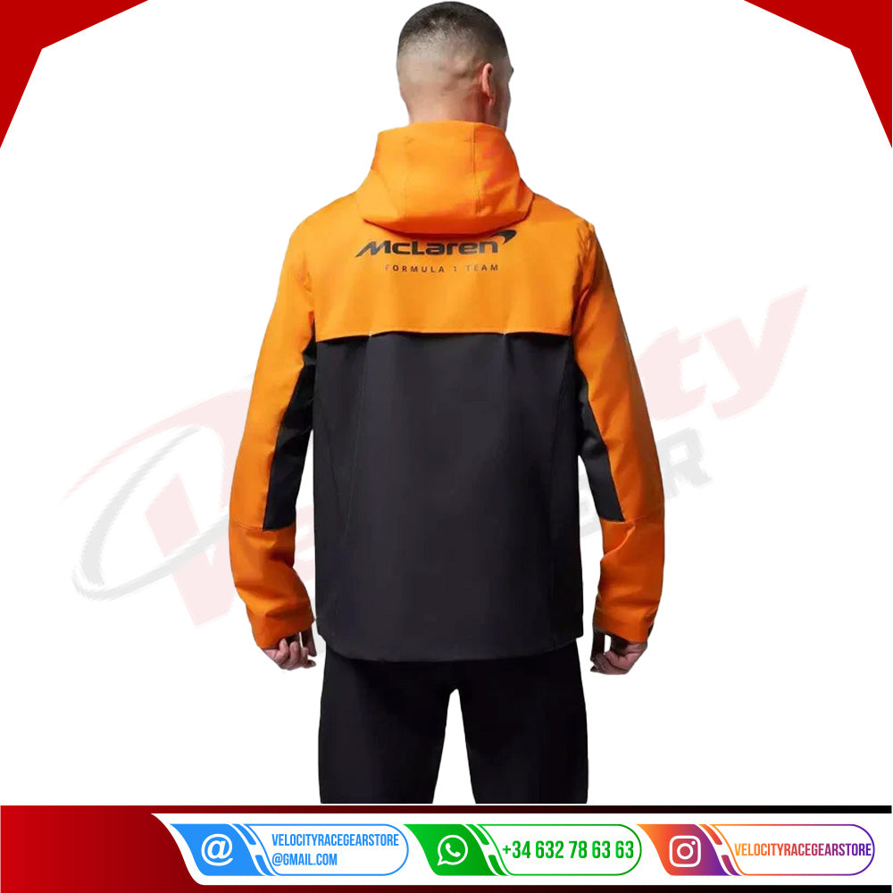 MENS McLAREN REPLICA LIGHTWEIGHT RAIN JACKET - Velocity Racegear-MENS McLAREN REPLICA LIGHTWEIGHT RAIN JACKET - Velocity Racegear-F1 jacket