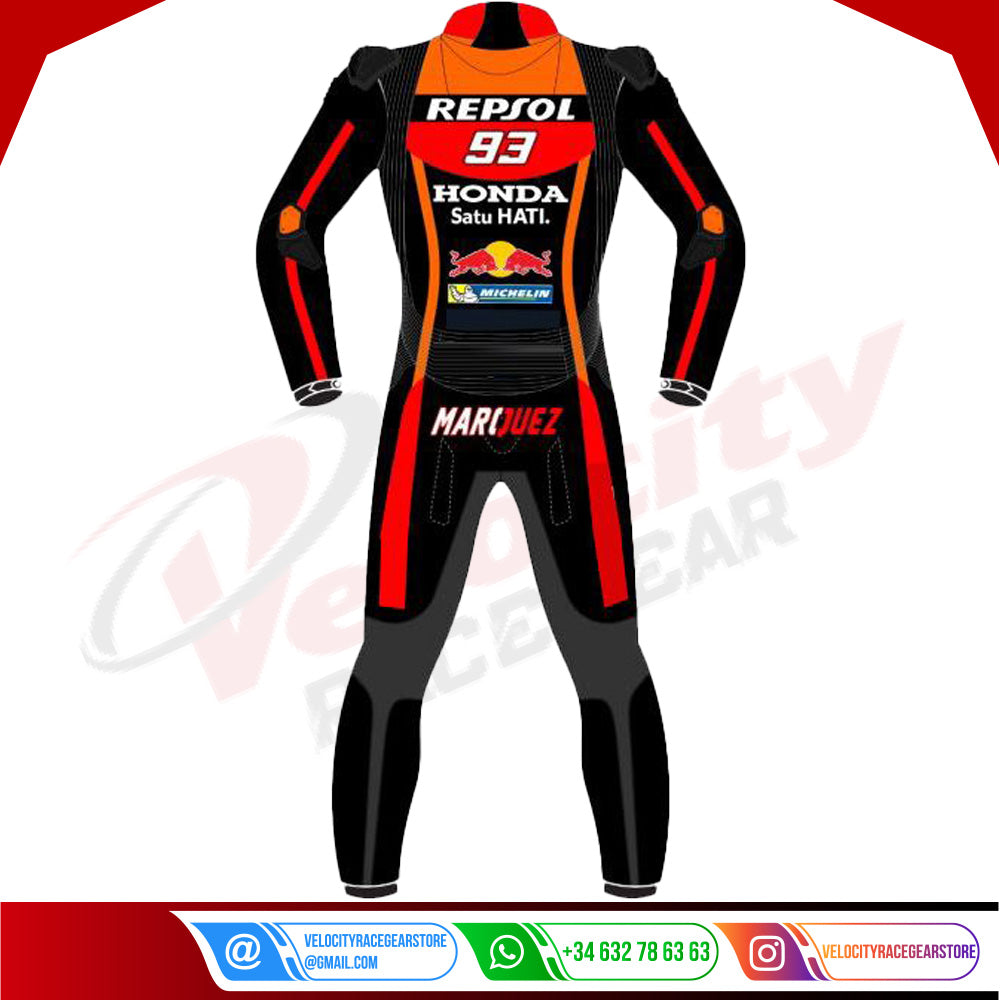 Marquez 93 Honda Repsol Black Suit 2017 - Velocity Racegear-null