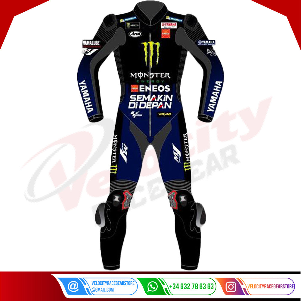 Maverick Vinales Yamaha Monster Motogp 2019 Suit - Velocity Racegear-null