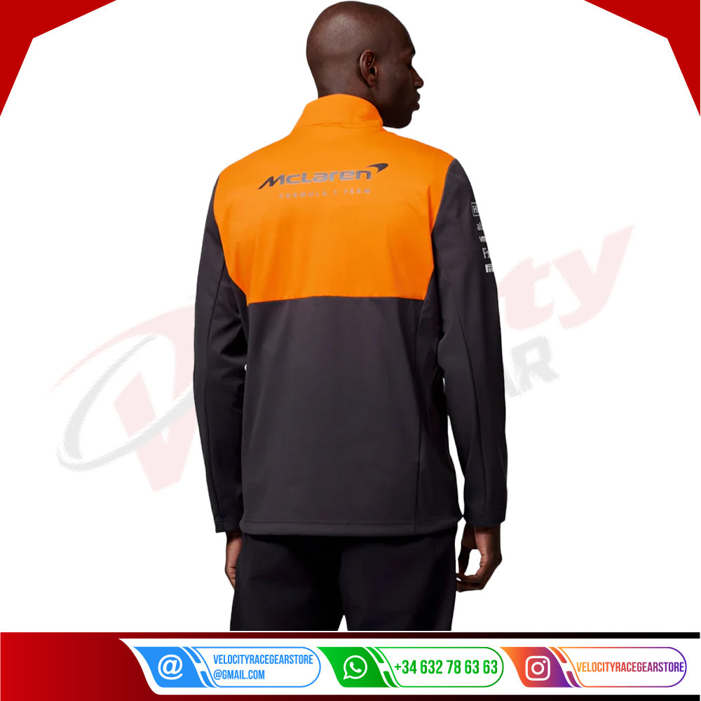 Mens Official Teamwear Soft Shell Jacket Formula 1 - Velocity Racegear-Mens Official Teamwear Soft Shell Jacket Formula 1 - Velocity Racegear-F1 jacket