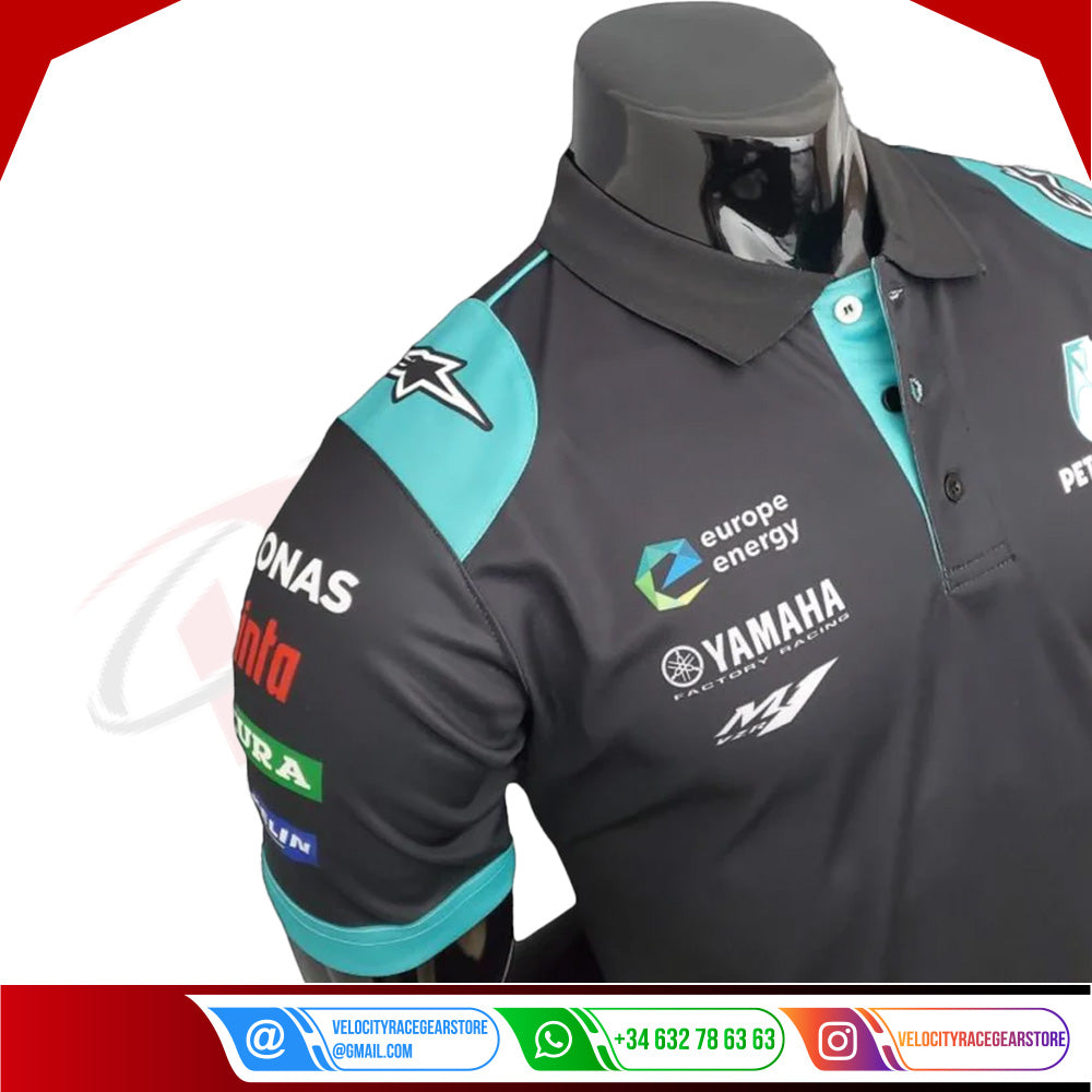 Mercedes F1 Yamaha Racing Polo Shirt - Velocity Racegear-Mercedes F1 Yamaha Racing Polo Shirt - Velocity Racegear-F1 Polo Shirts