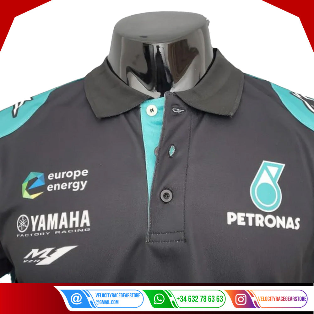 Mercedes F1 Yamaha Racing Polo Shirt - Velocity Racegear-Mercedes F1 Yamaha Racing Polo Shirt - Velocity Racegear-F1 Polo Shirts