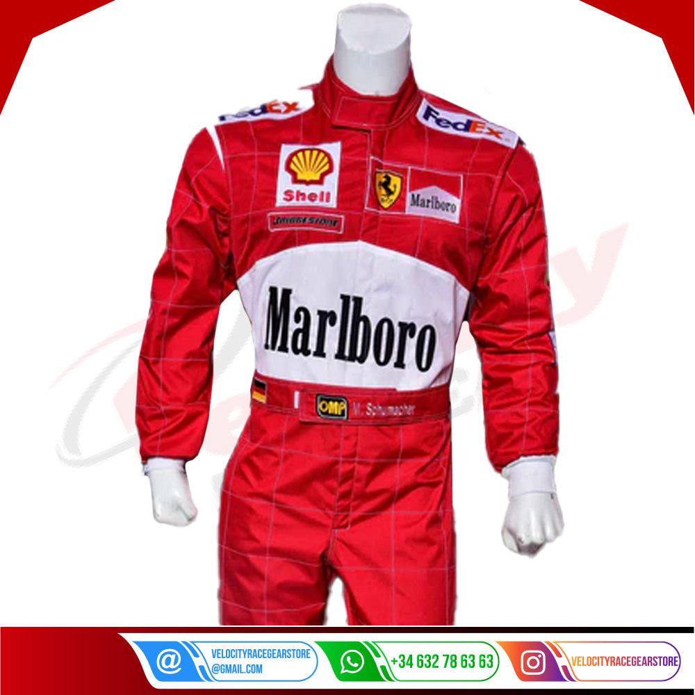 Michael Schumacher 2001 Replica racing suit / Ferrari F1