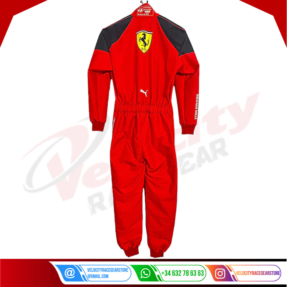 New Charles Leclerc 2023 Race Suit Ferrari F1 - Velocity Racegear-New Charles Leclerc 2023 Race Suit Ferrari F1 - Velocity Racegear-F1 Racing Suits