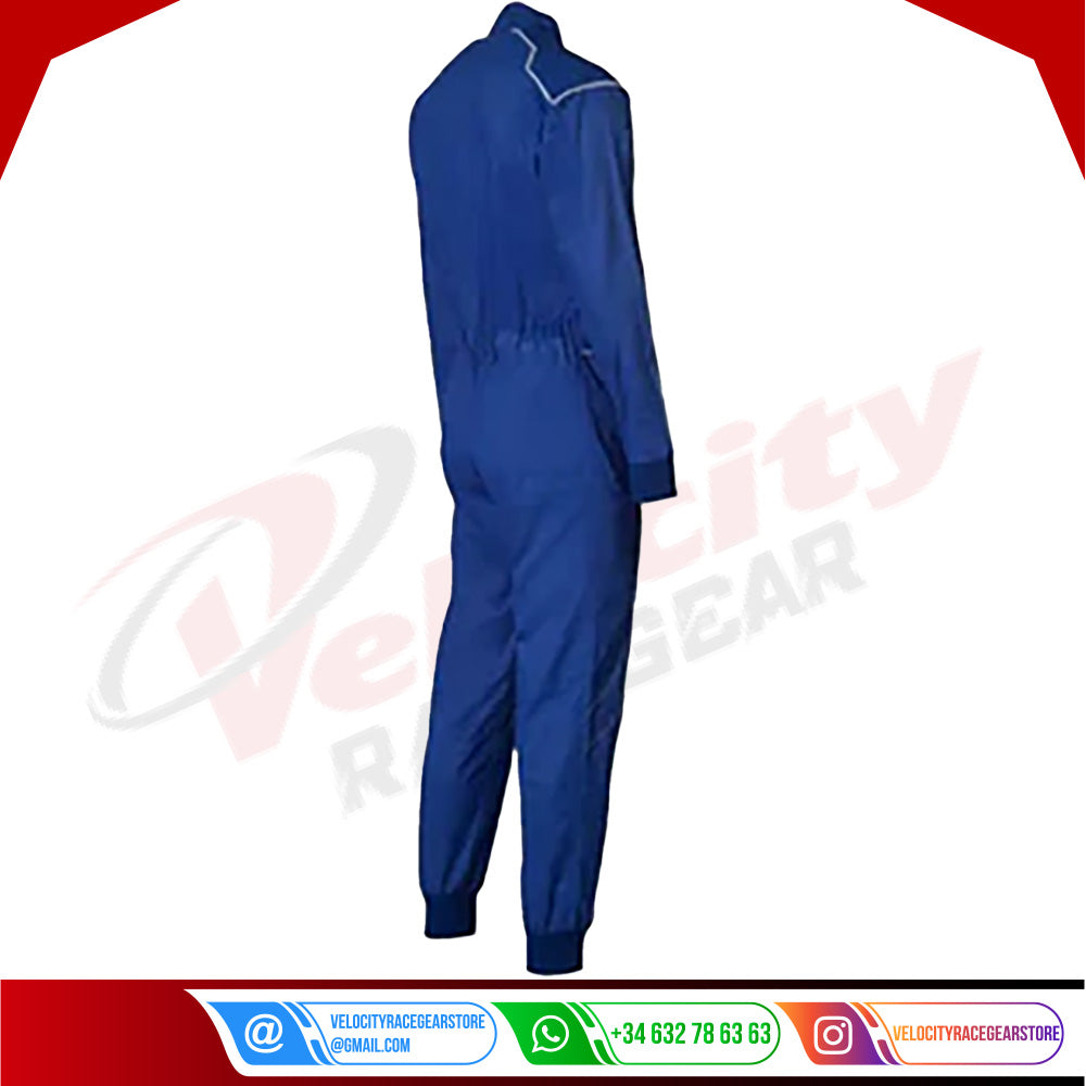 Speed hobby suit Daytona HS-1 Blue - Velocity Racegear-Speed hobby suit Daytona HS-1 Blue - Velocity Racegear-Kart Racing Suit